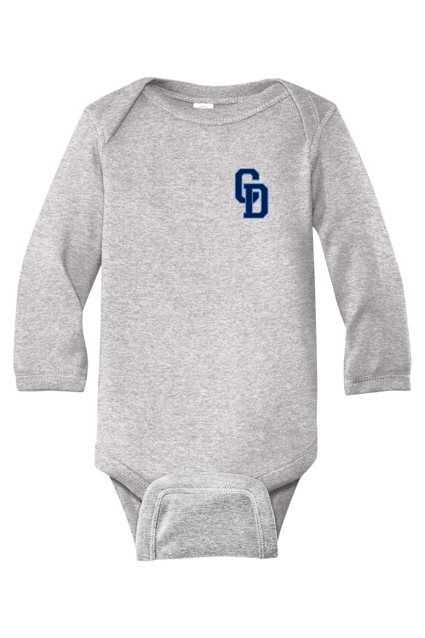 Rabbit Skins Infant Long Sleeve Baby Rib Bodysuit