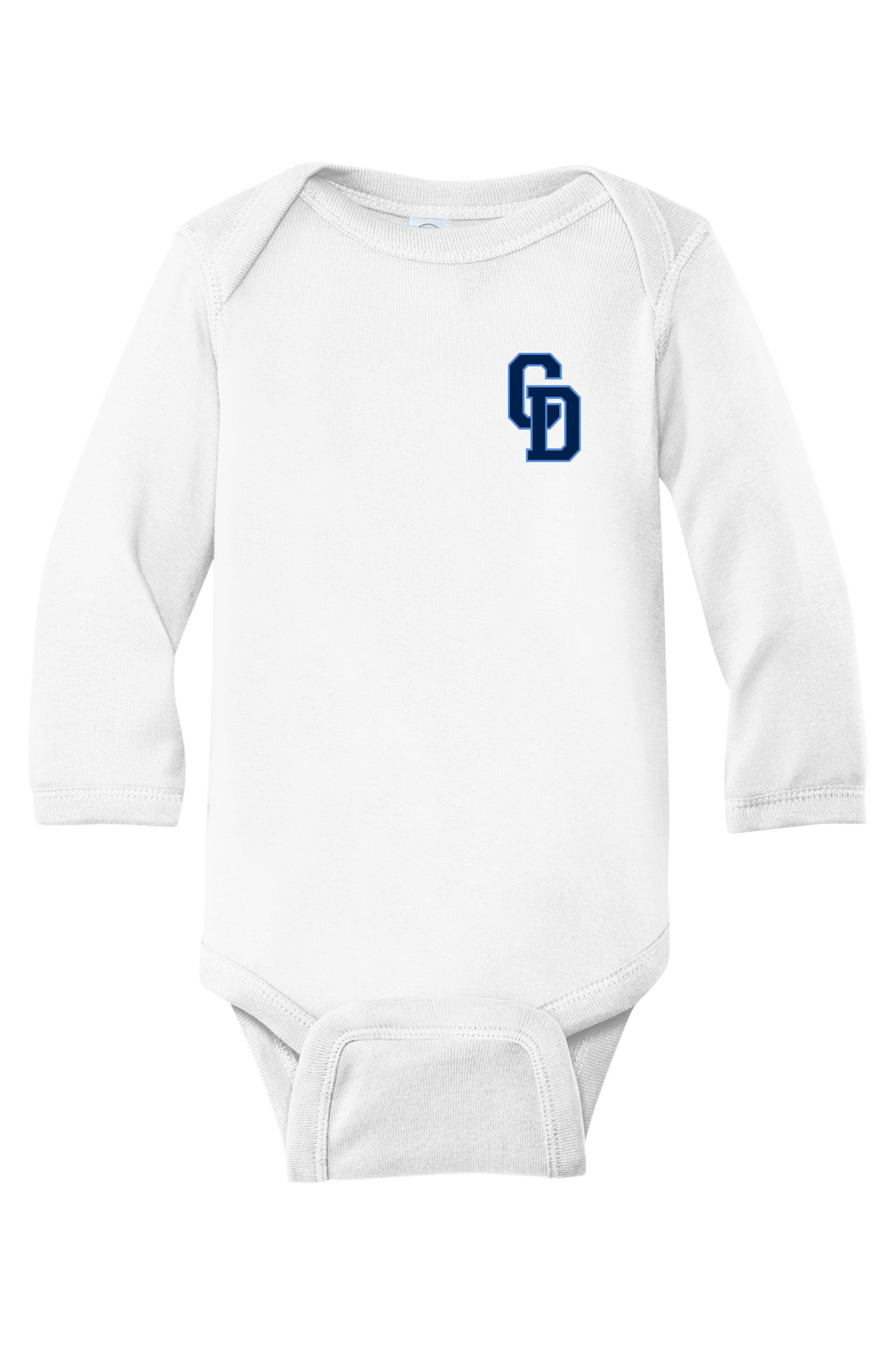 Rabbit Skins Infant Long Sleeve Baby Rib Bodysuit