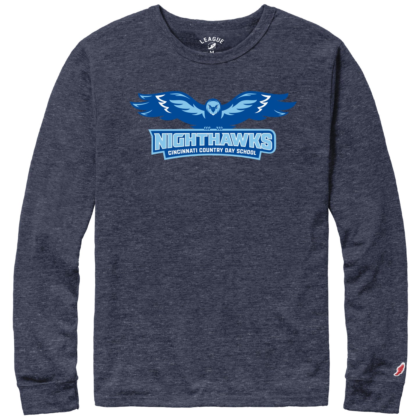 League Victory Falls Tri-Blend Long Sleeve Tee - Nighthawks