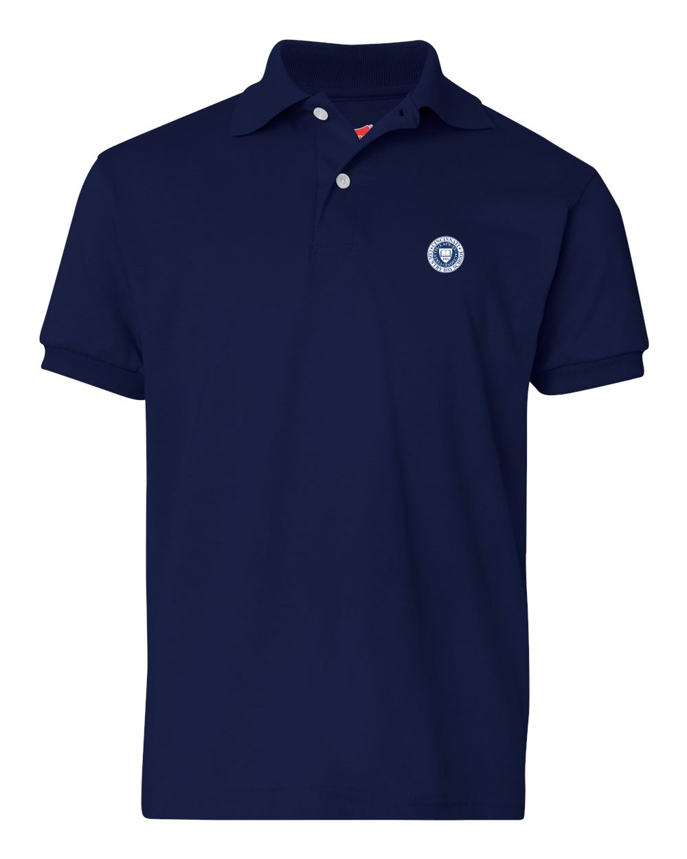 Youth Ecosmart Jersey Polo - Seal