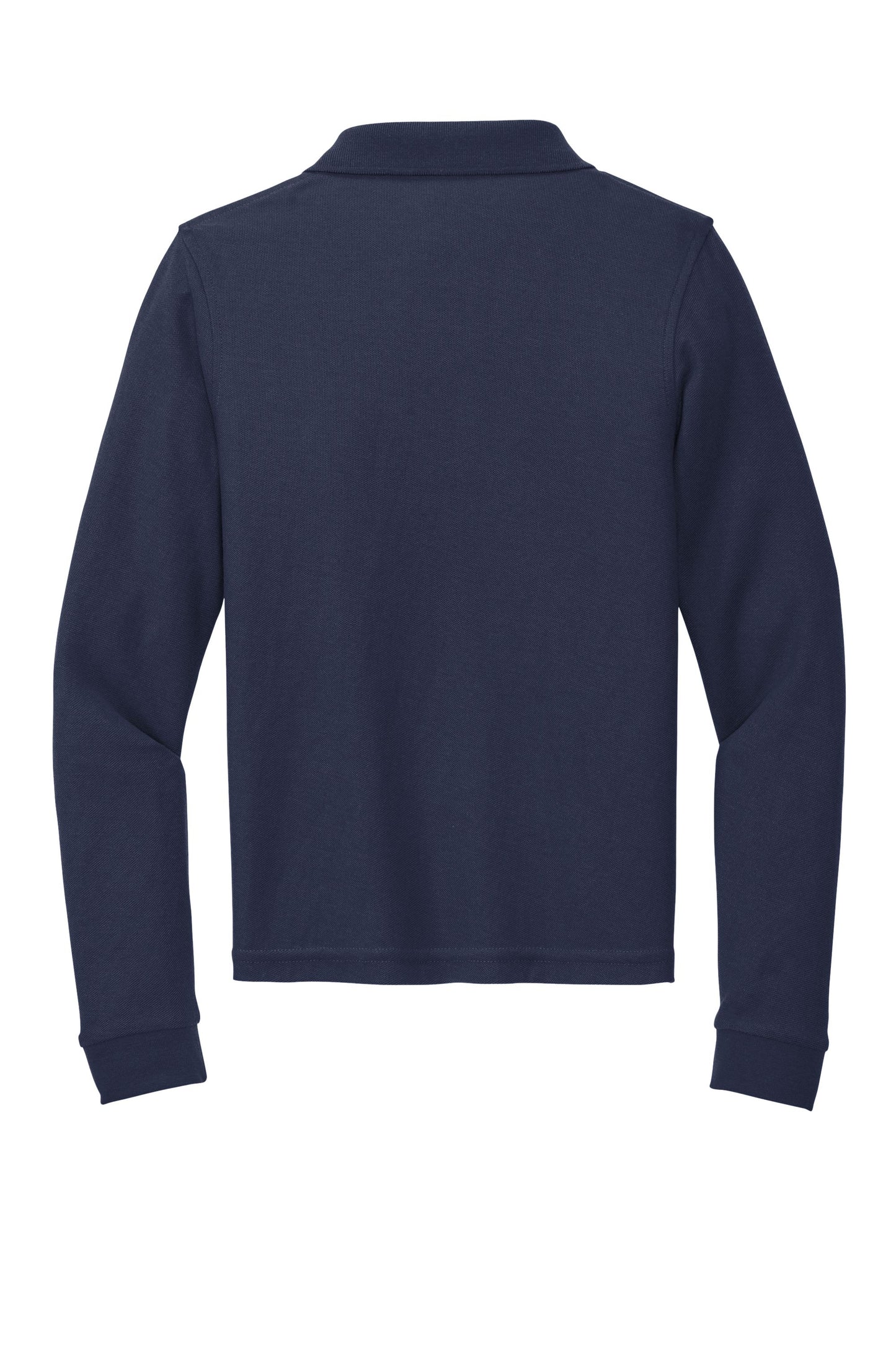 Long Sleeve Youth Polo - Seal