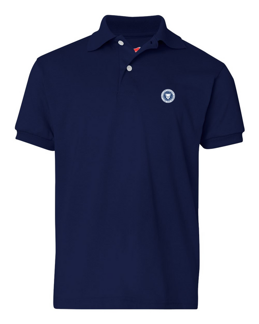 Youth Ecosmart Jersey Polo - Seal